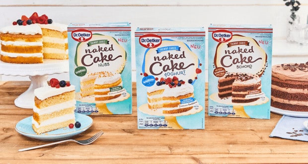 Dr Oetker Naked Cake Probierpakete Sichern Produktproben